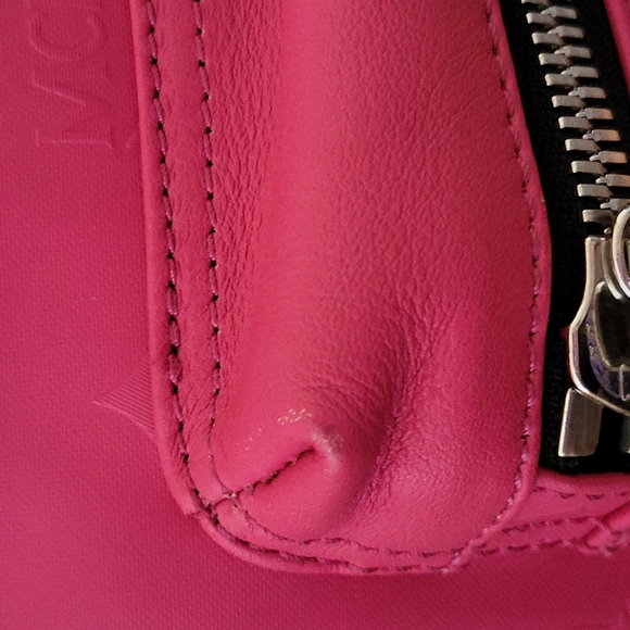 MCM hot pink backpack - Picture 10 of 11